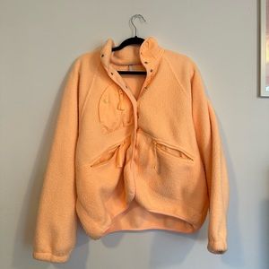 FP Movement - HIT THE SLOPES FLEECE JACKET - SIZE M - orange